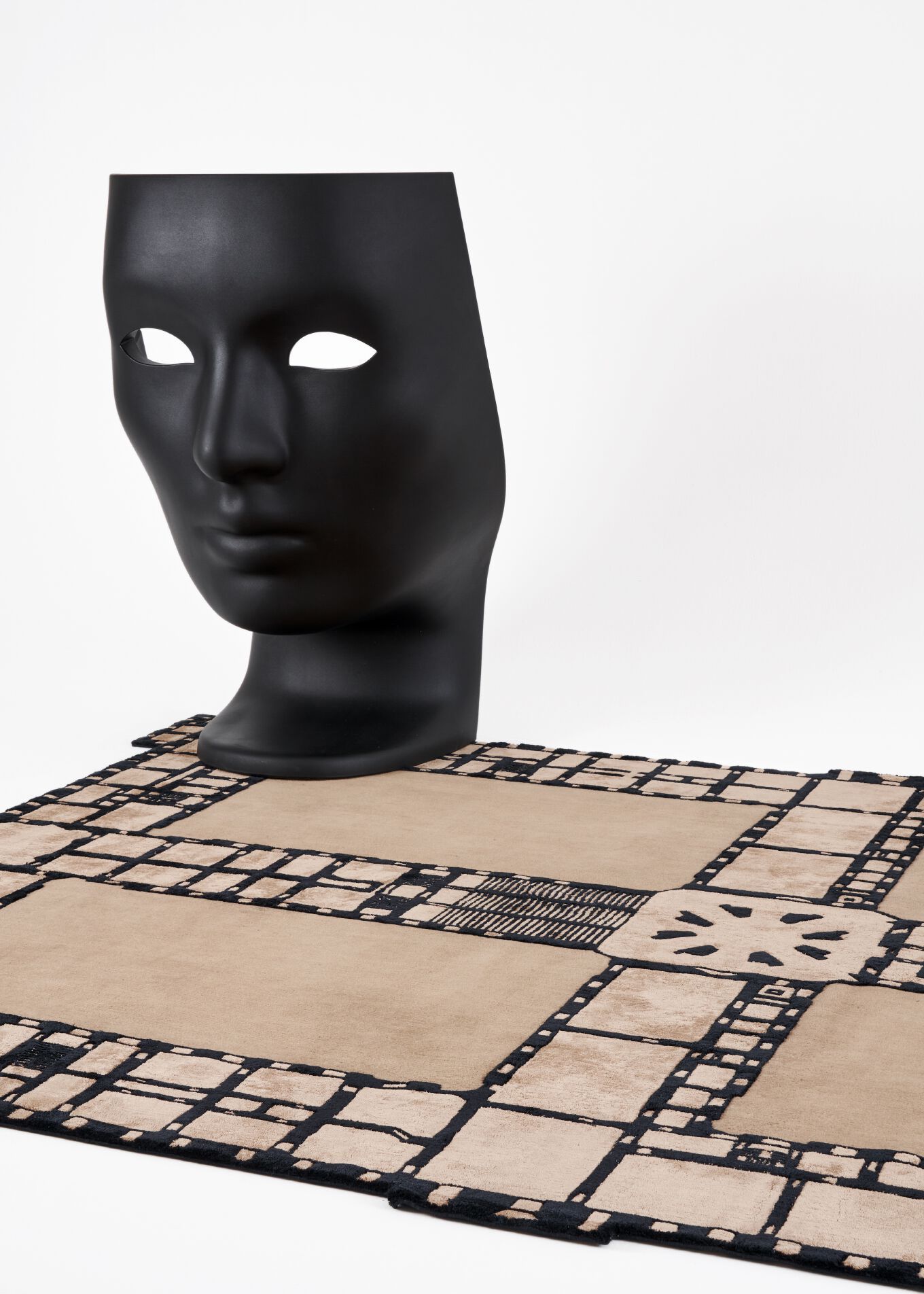 Ковер ручной работы из шерсти и шелка Tapis Rouge памятники ARCH-00137514 - Вид №2