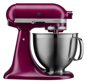 5KSM195PSEBE ПЛАНЕТАРНИК С ОТКЛОНЯЕМОЙ ГОЛОВКОЙ 4,8 Л СВЕКЛА - ARTISAN KitchenAid