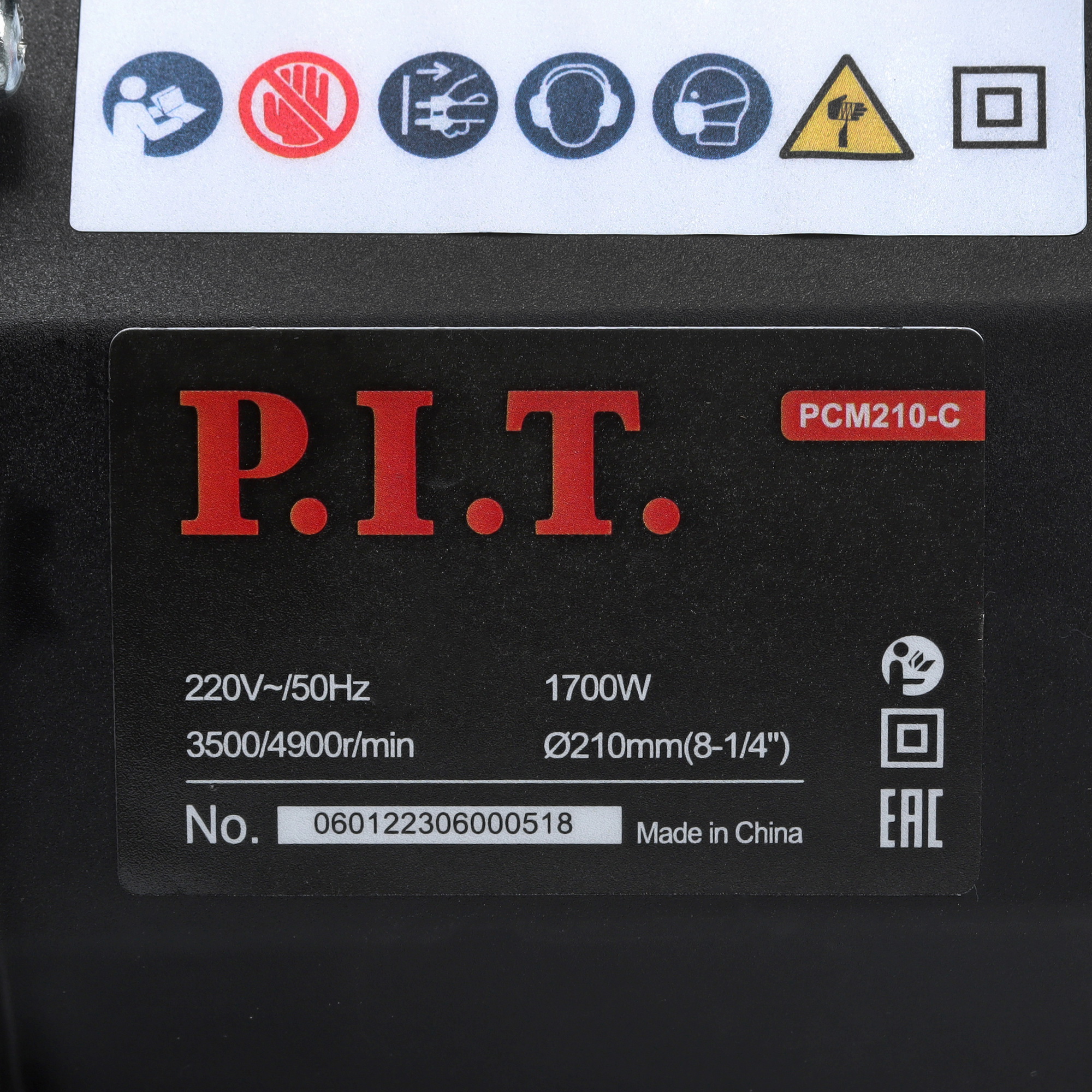 Торцовочная пила  P.I.T. PCM210-C 9081331 PIT STDN-0044836 - Вид №4