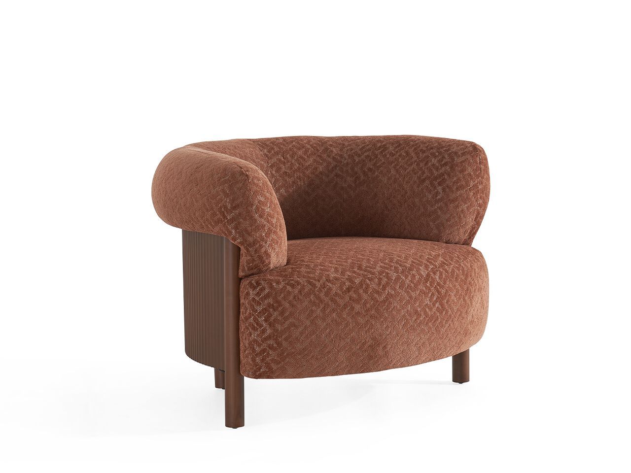 Тканевое кресло с подлокотниками NDESIGN Ezora ARCH-00070764 - Вид №2