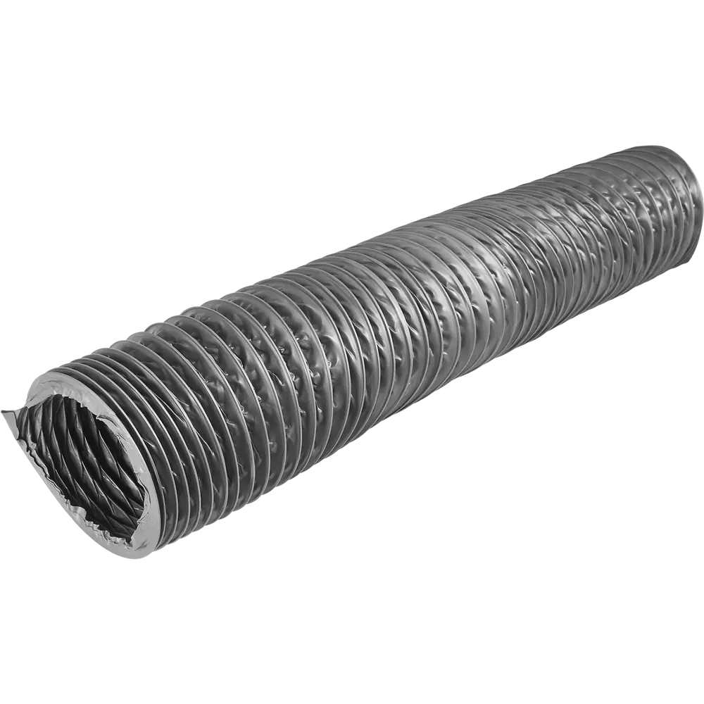 Воздухоотвод гибкий Era D100 мм ПВХ цвет серый STLM-2157538 - Вид №3
