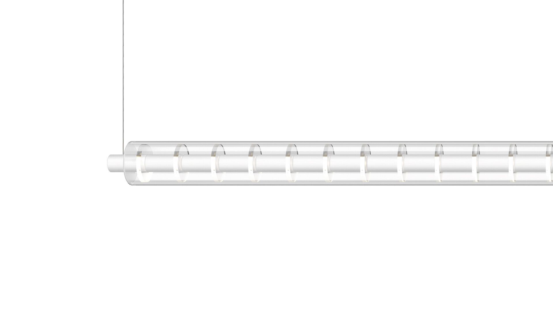 Алюминиевый и стеклянный подвесной светильник Arkoslight Loop ARCH-00007648 - Вид №1