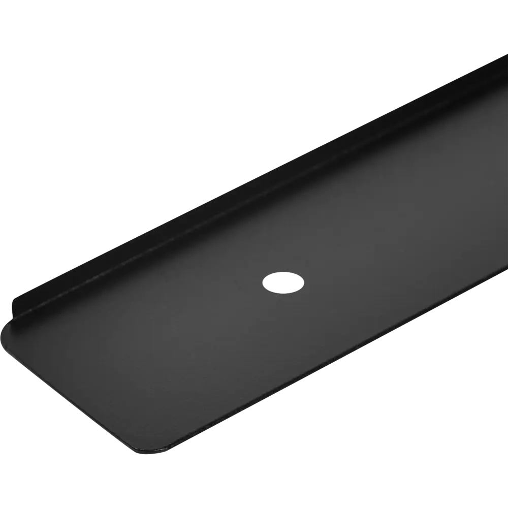 Планка торцевая U-образная R5 62x3.8 см для столешницы 3.8 см цвет черный Santreyd STLM-2043197 - Вид №1