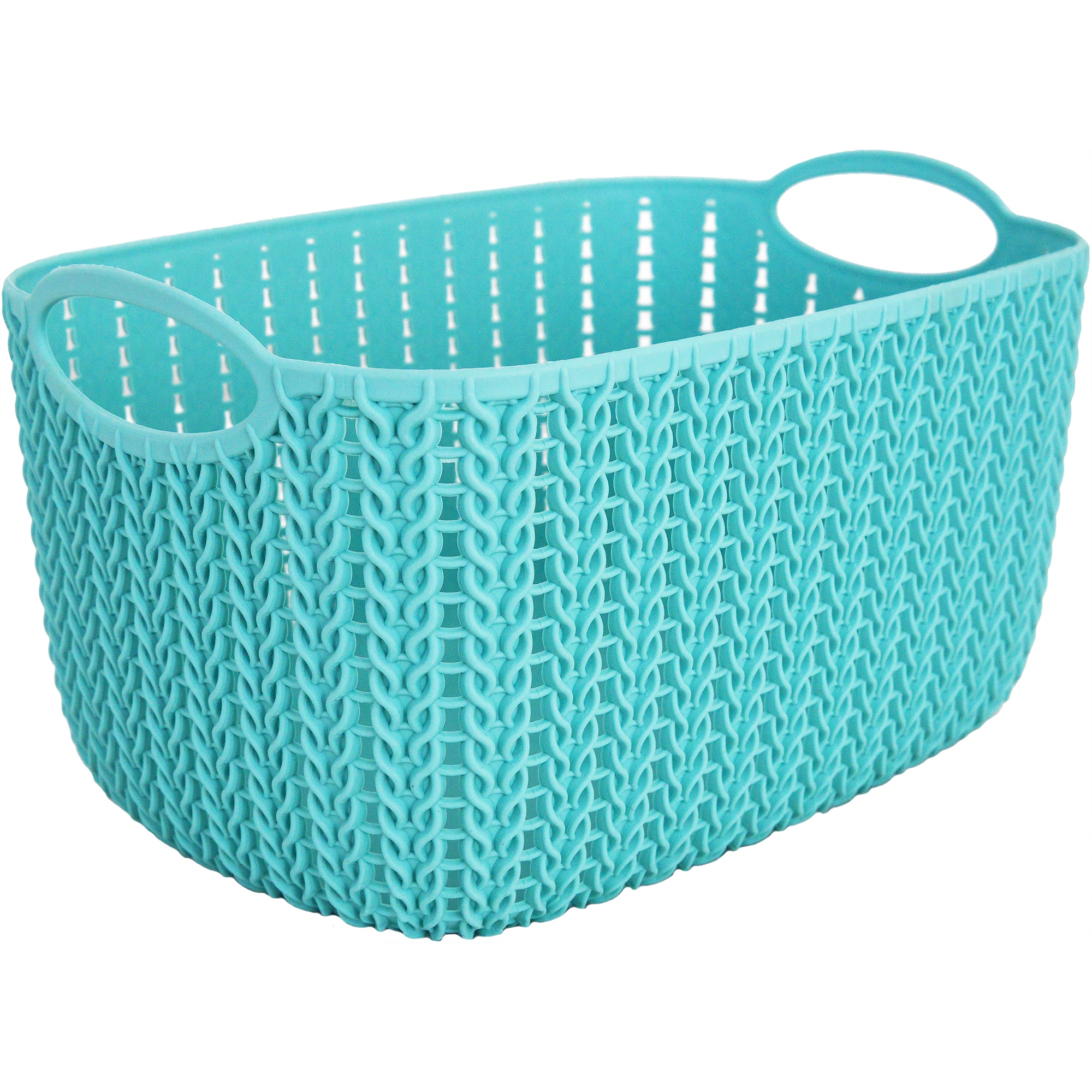 82138010 Корзинка для хранения «Вязание», 4 л, цвет морская волна Santreyd 