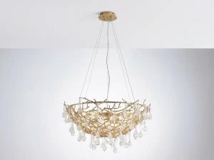 Serip Подвесной светильник из бронзы ручной работы Coral Ct3301/12