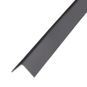 Угол ПВХ наружный 2000x20x20 мм графит матовый 89431855 STLM-2188654