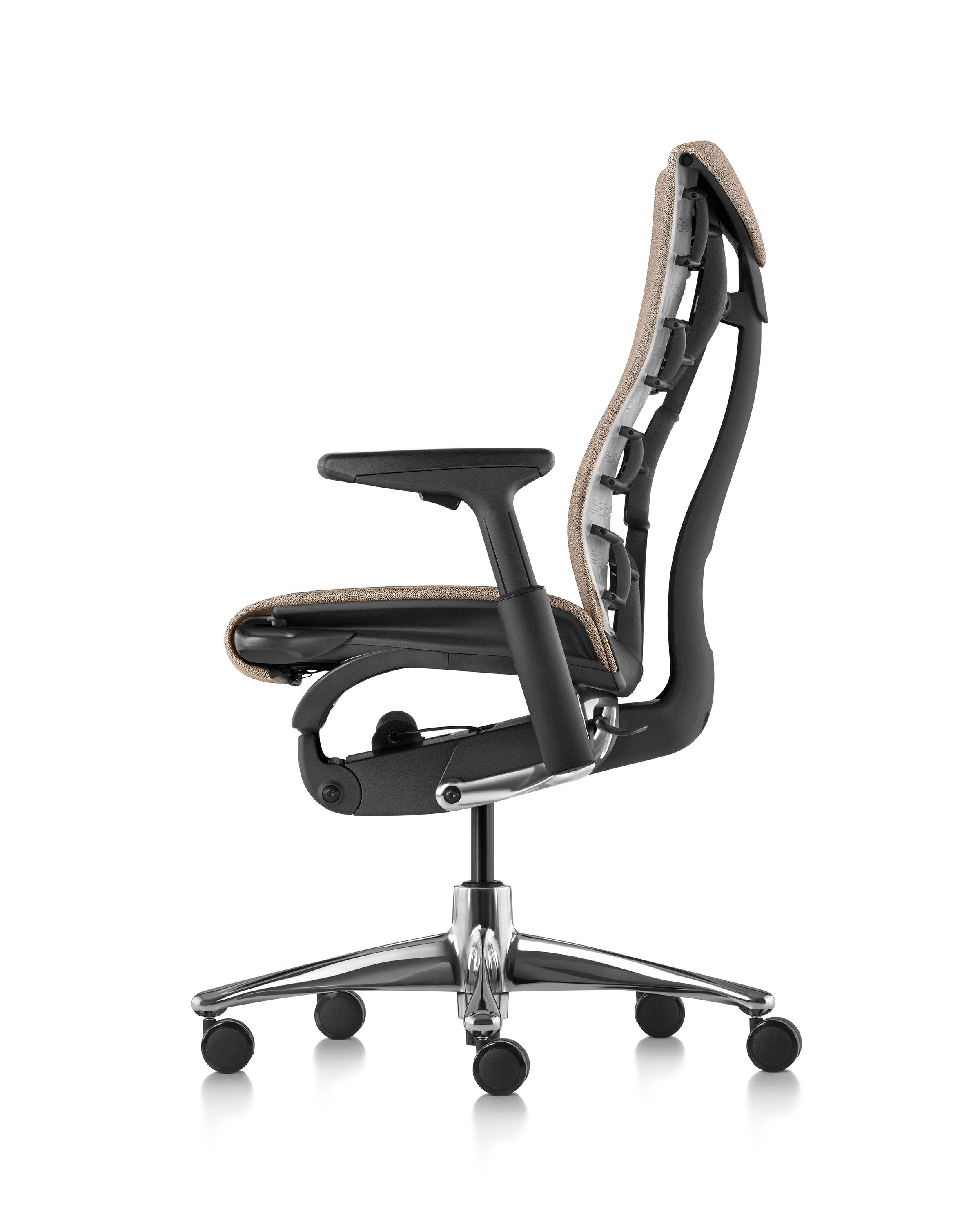 Эргономичный поворотный офисный стул с колесами Herman Miller EMBODY ARCH-00071256 - Вид №42