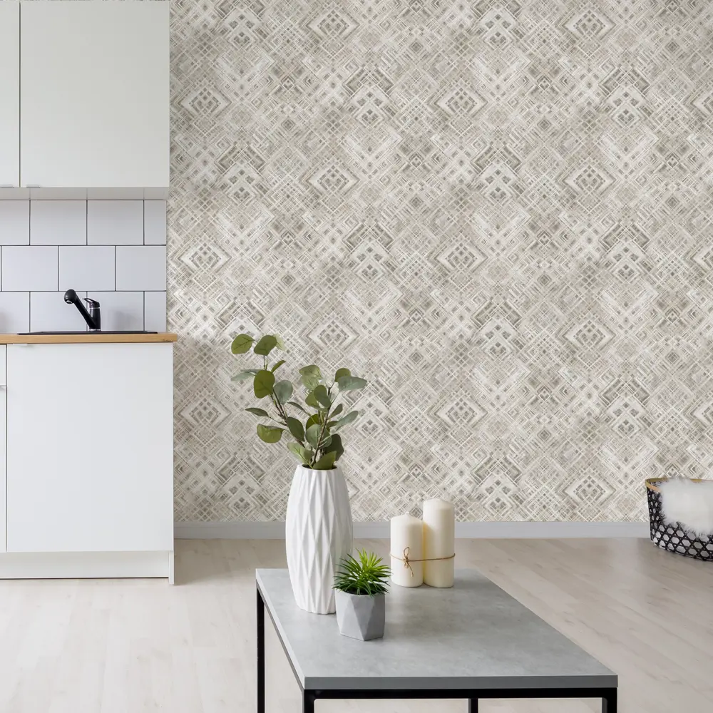 Обои флизелиновые Elysium Кристалл бежевые 1.06 м Е700500 STLM-2132709 - Вид №2