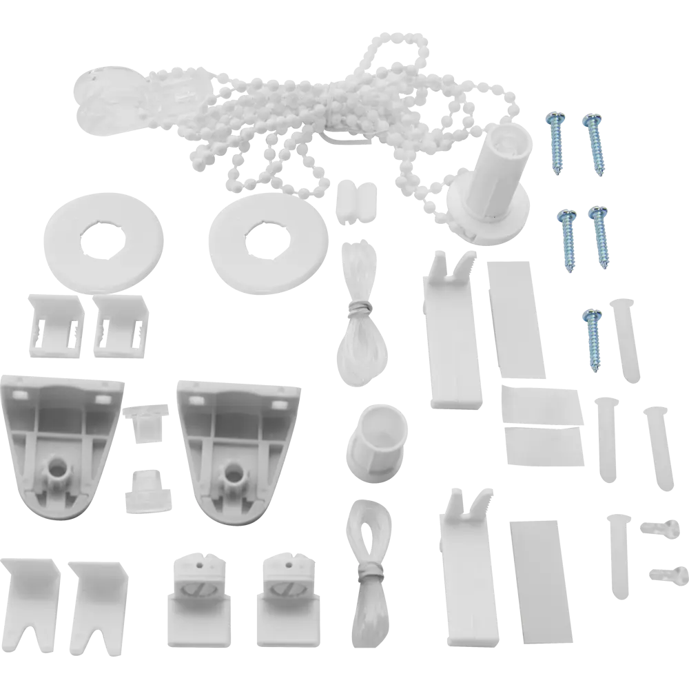 Штора рулонная Inspire Blackout 100х160 см цвет белый СТМ STLM-2094965 - Вид №3