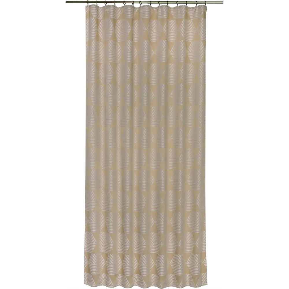 Штора на ленте Kair 160x260 см полиэстер цвет бежевый 82009517 STLM-2063043 Santreyd 
