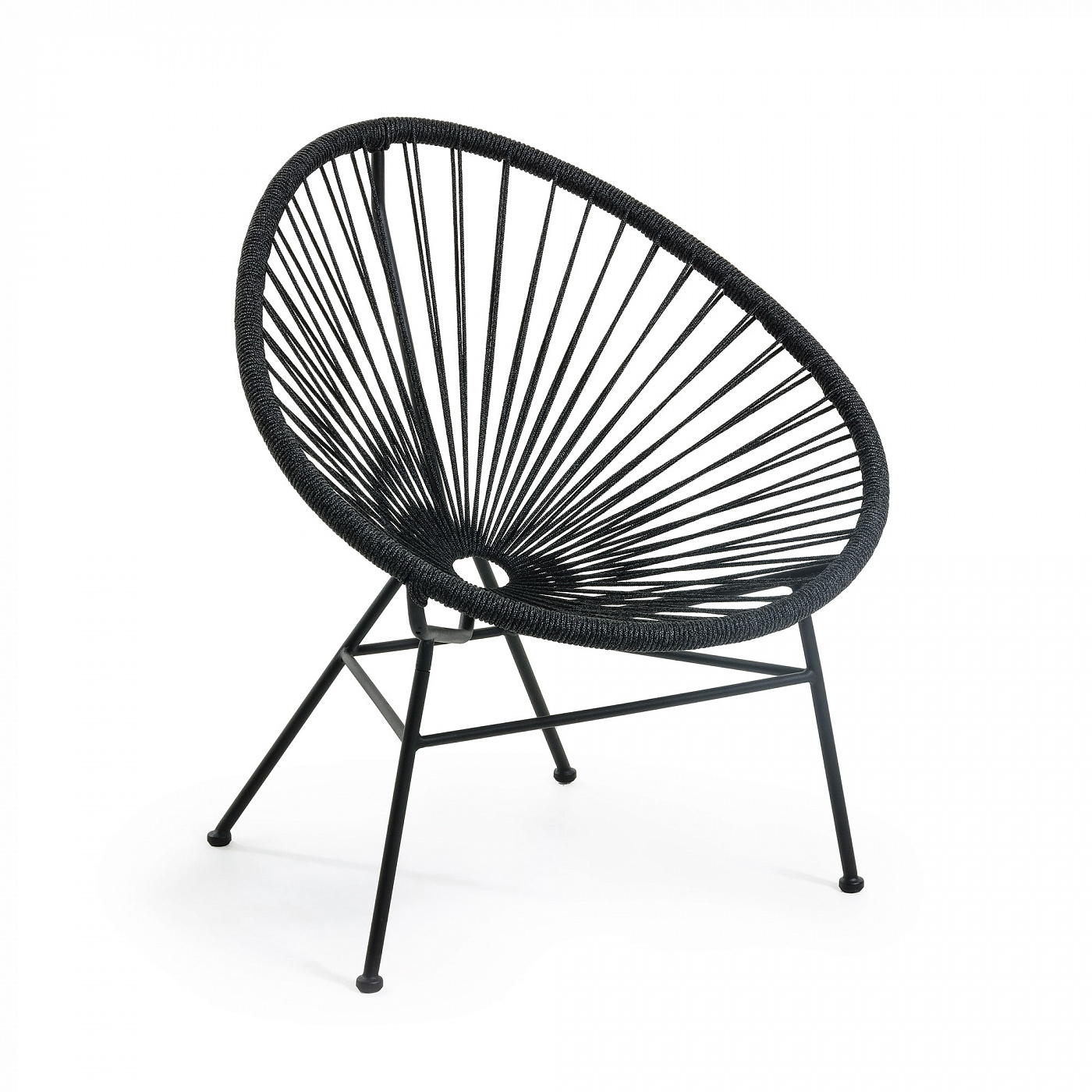 069739 Кресло черное La Forma Samantha  - Вид №2