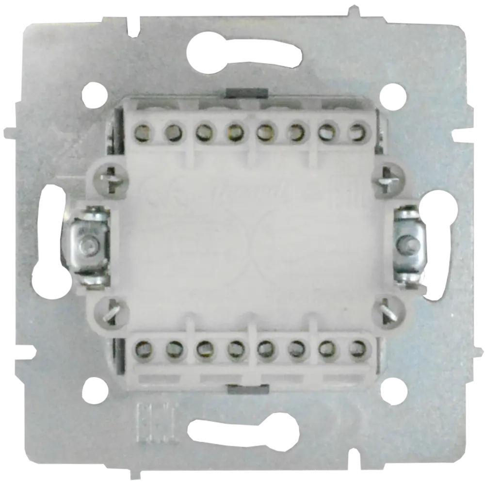 Выключатель перекрестный встраиваемый Lezard Zima 2 клавиши цвет белый STLM-2210492 - Вид №2