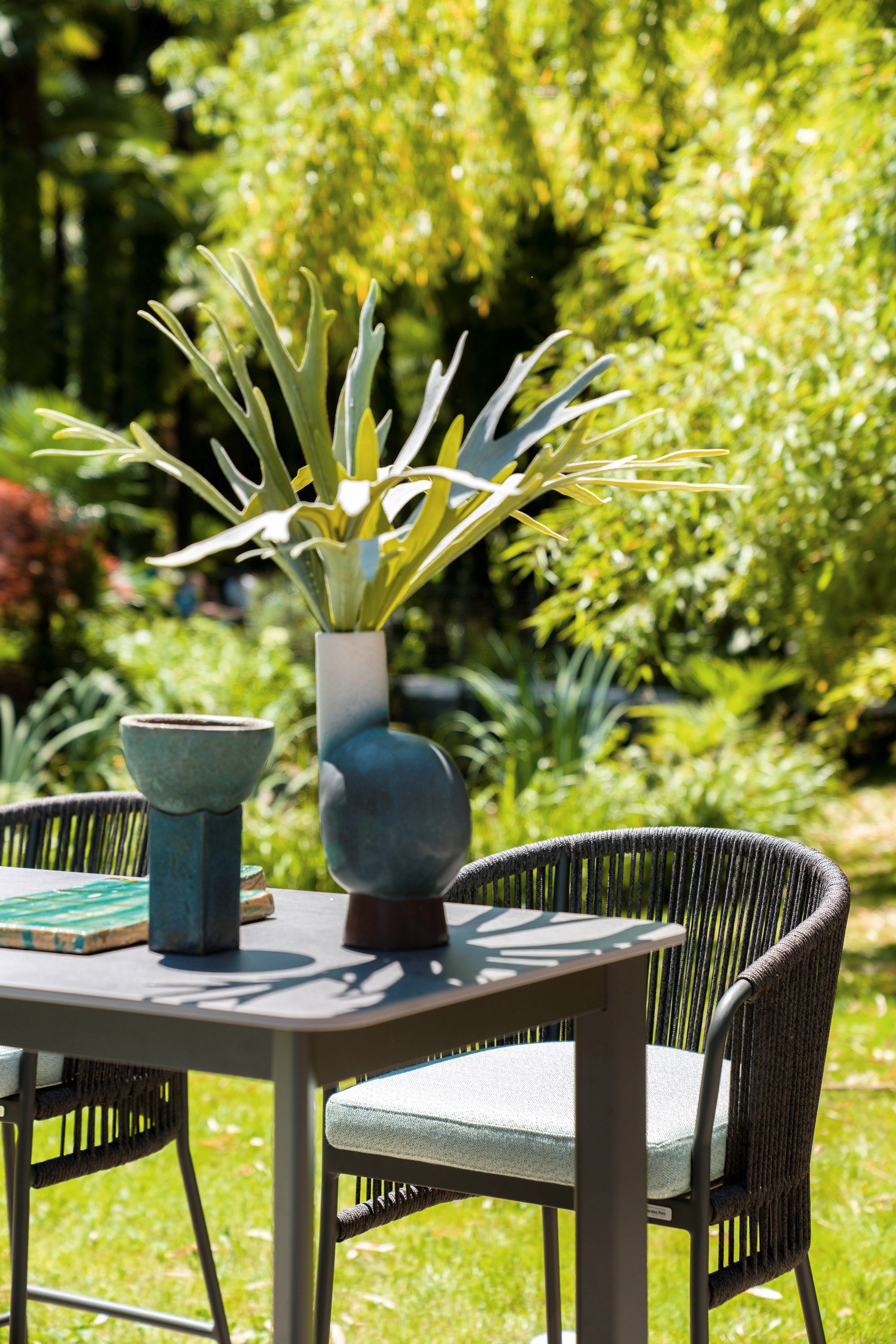 Высокий алюминиевый садовый стол с порошковым покрытием Varaschin ARCH-00022231 - Вид №8