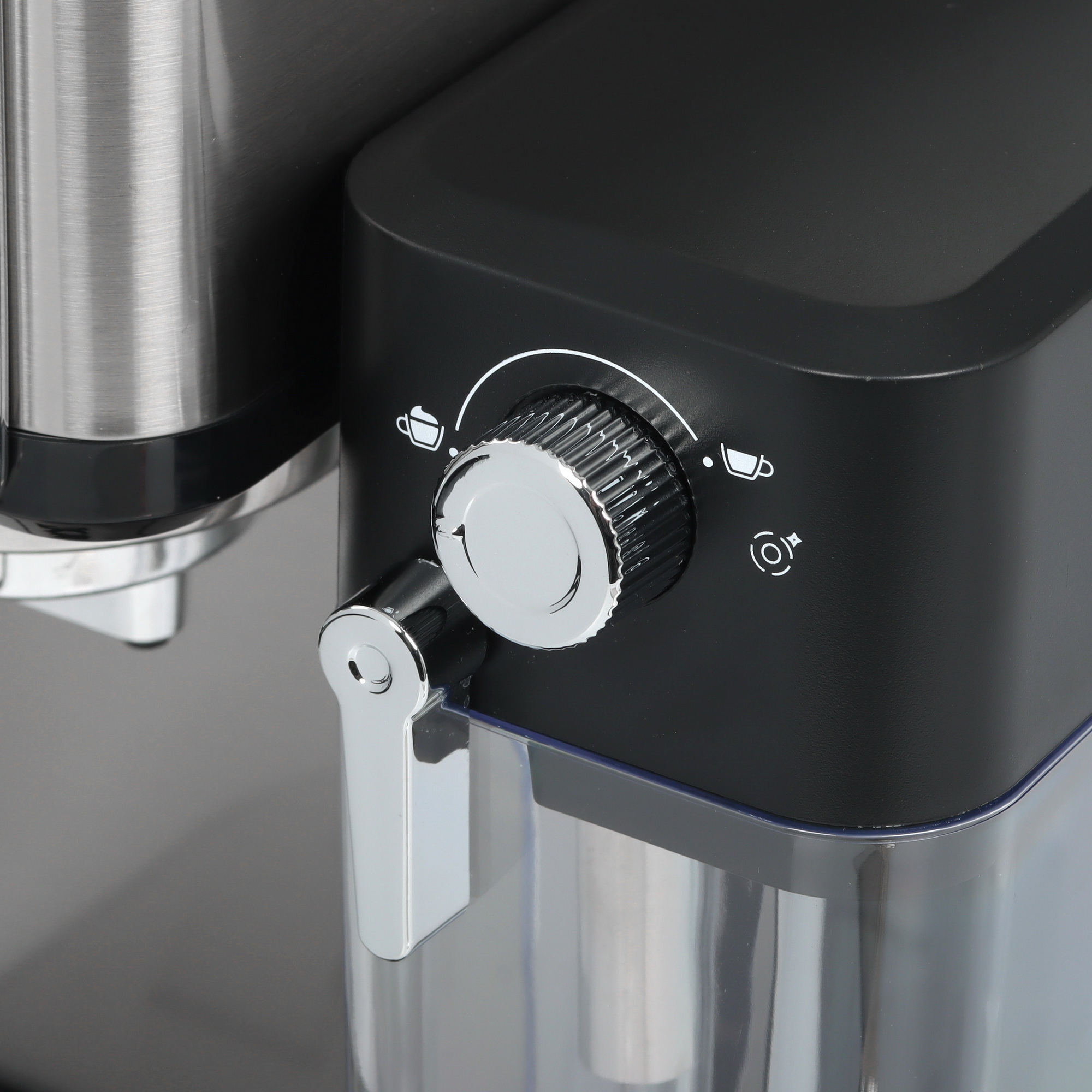 9071638 Кофеварка рожковая Reoka RKEM-500 серебристый STDN-0055832 - Вид №4