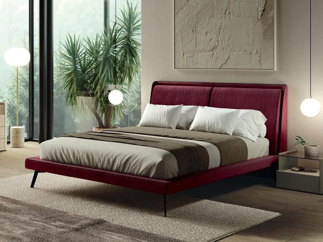 Двуспальная кровать из ткани Guzzini & Fontana DES’REE ARCH-00072839