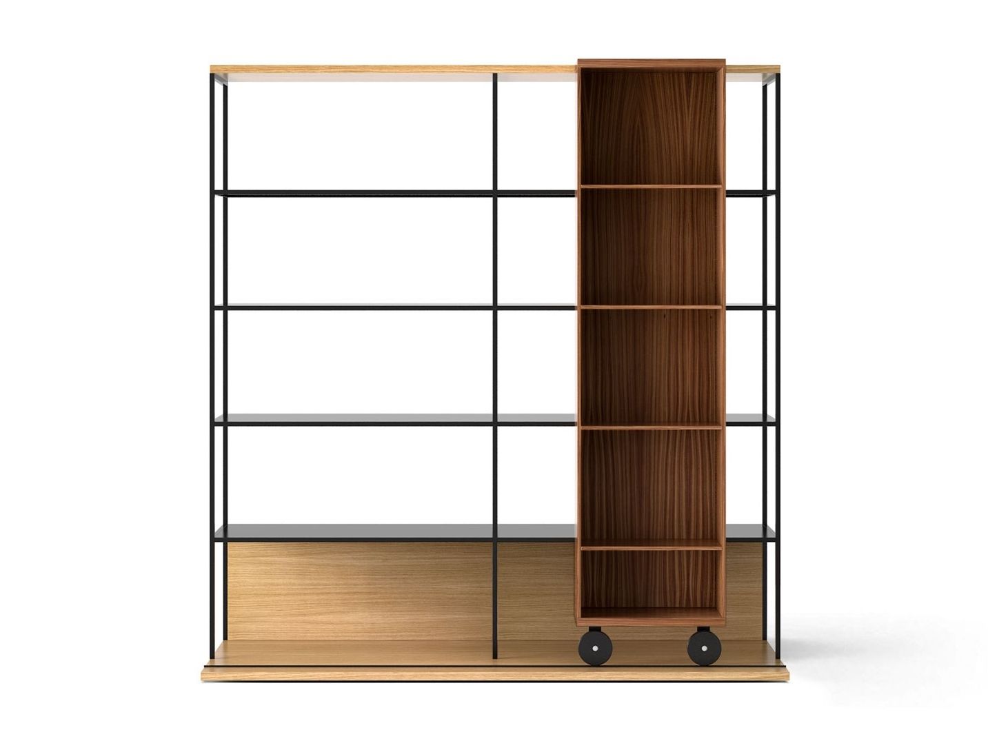 Книжный шкаф из МДФ на колесах Punt Literatura ARCH-00064312 - Вид №25