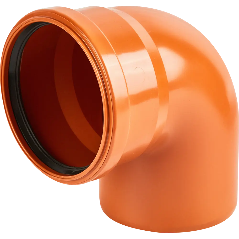 Отвод Хемкор d110 мм 87° пластиковый для наружной канализации STLM-2196108