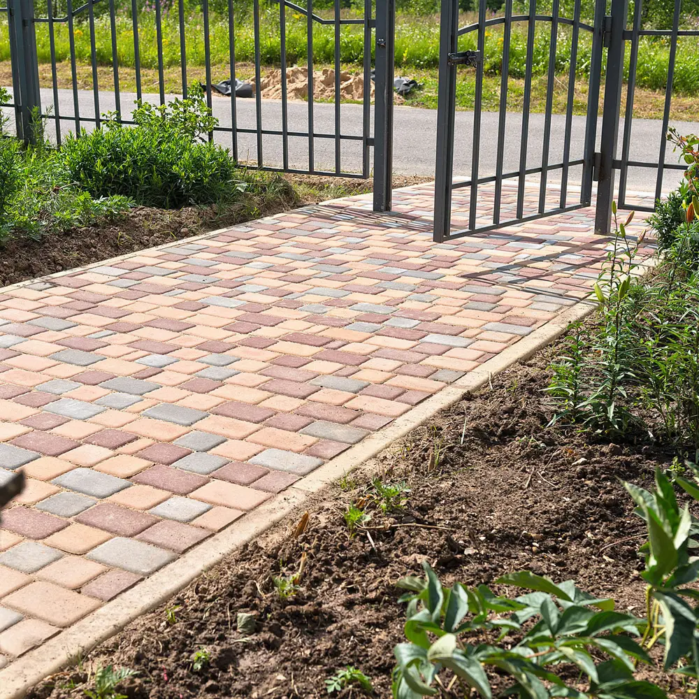 Бордюр тротуарный BRAER 1000x80x200 мм цвет песочный STLM-2005217 - Вид №1