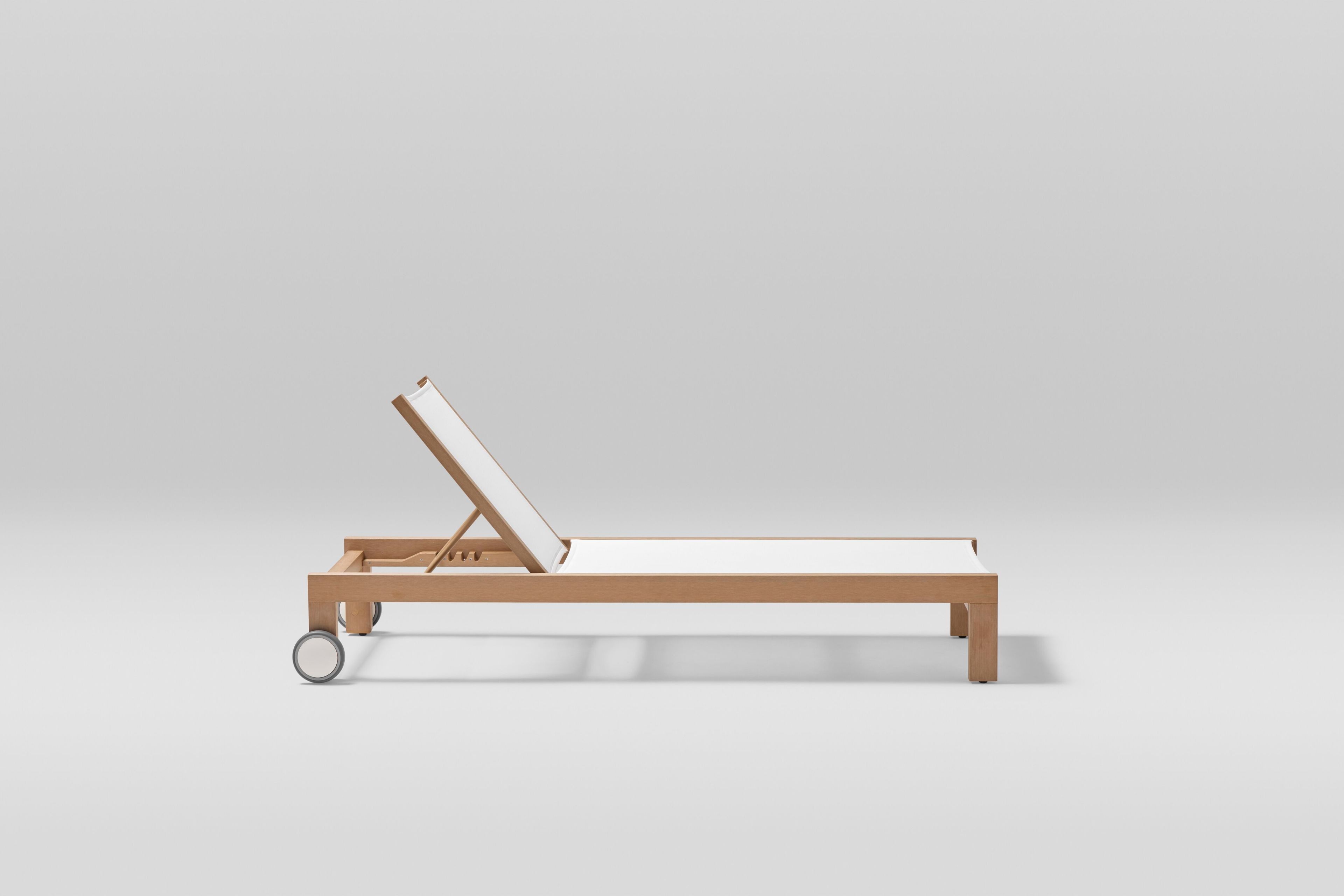 Шезлонг с откидной спинкой Batyline® и TechTeak с колесами POINT Kahn ARCH-00123363 - Вид №6