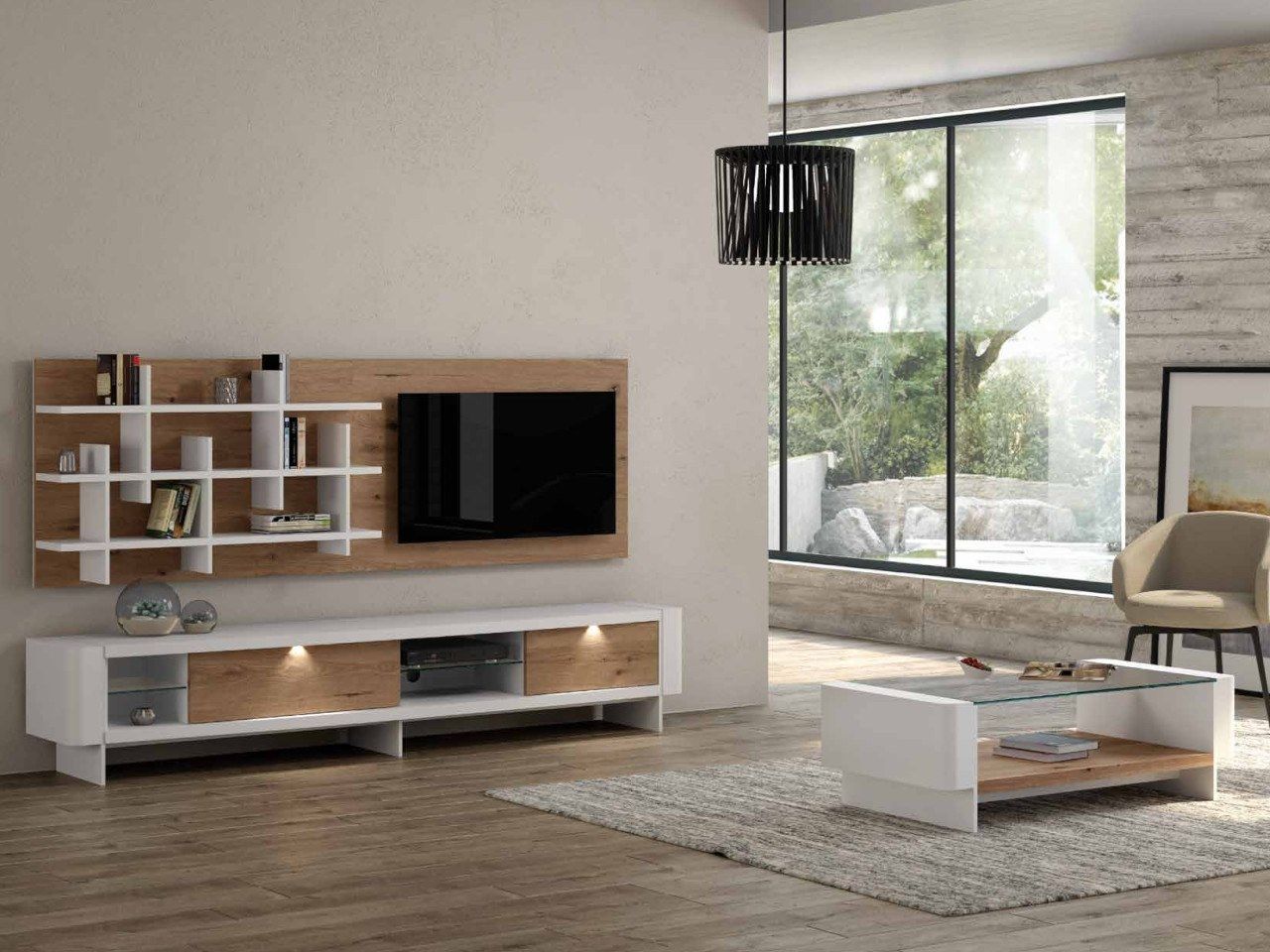 Низкий ТВ-шкаф animovel лестница ARCH-00003324