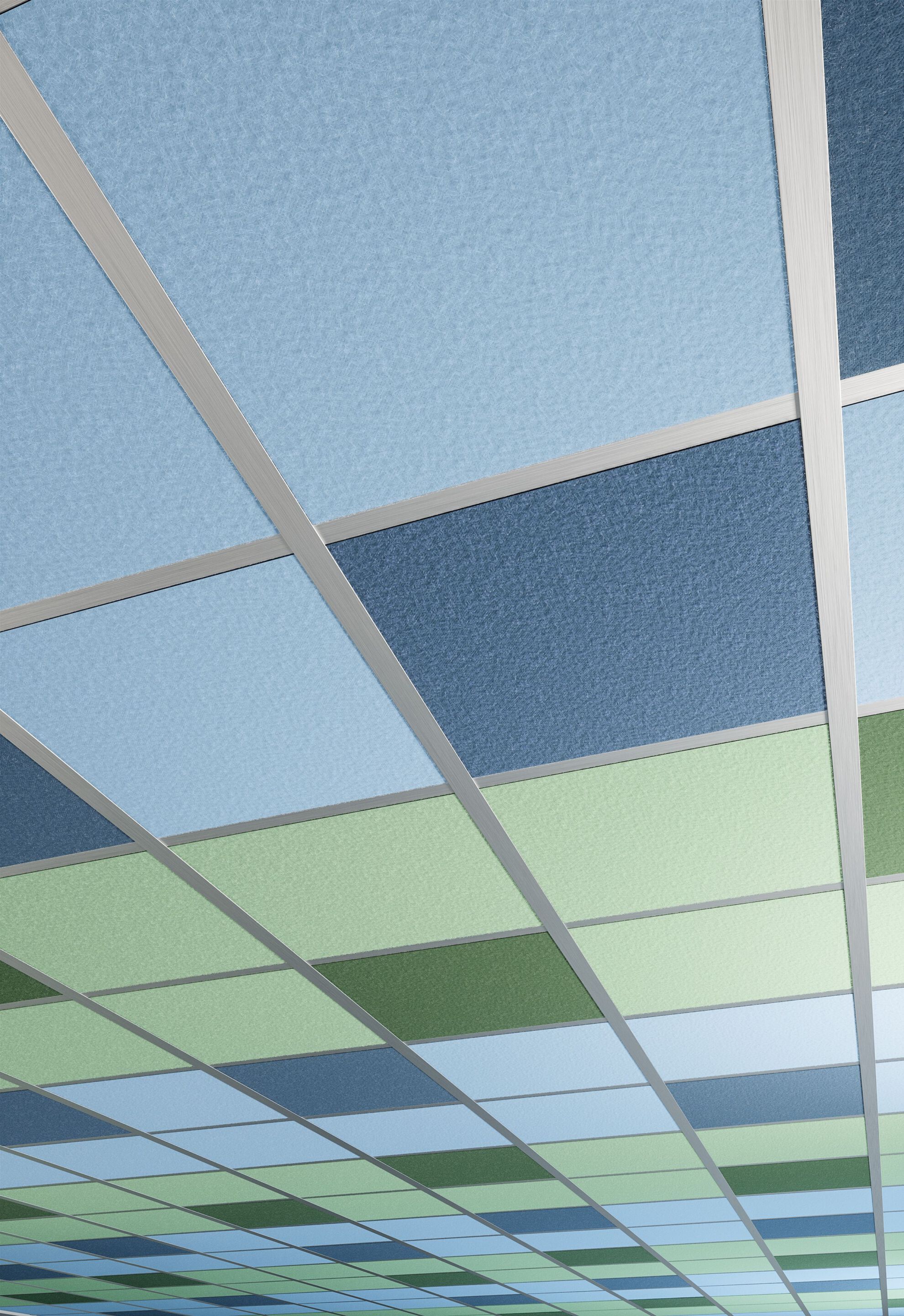 Рециркулированная акустическая панель потолка из полиэфирного волокна Isolspace SKY ARCH-00109091 - Вид №3