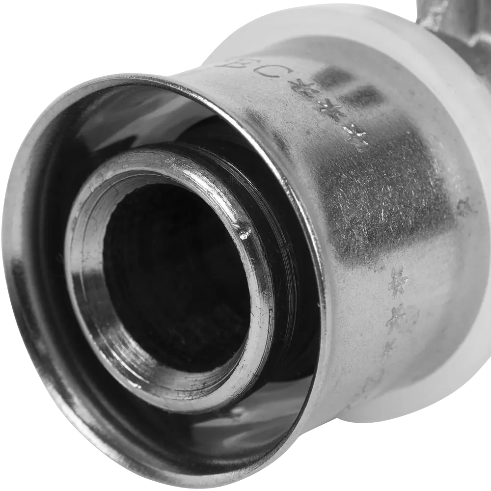 Тройник комбинированный Valtec 26x3/4"x26 мм НР никелированная латунь VTM.233.N.260526 STLM-2014953 - Вид №1