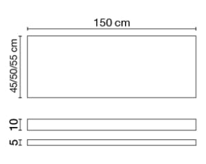Столешница из керамогранита CERAMICA FONDOVALLE SHAPE ARCH-00042953 - Вид №7
