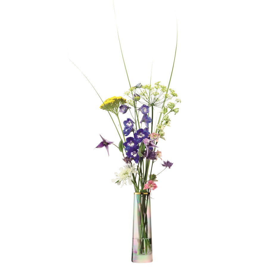 Ваза стеклянная перламутровая 16 см Sorbet LSA INTERNATIONAL - 253427 Прозрачный  - Вид №3