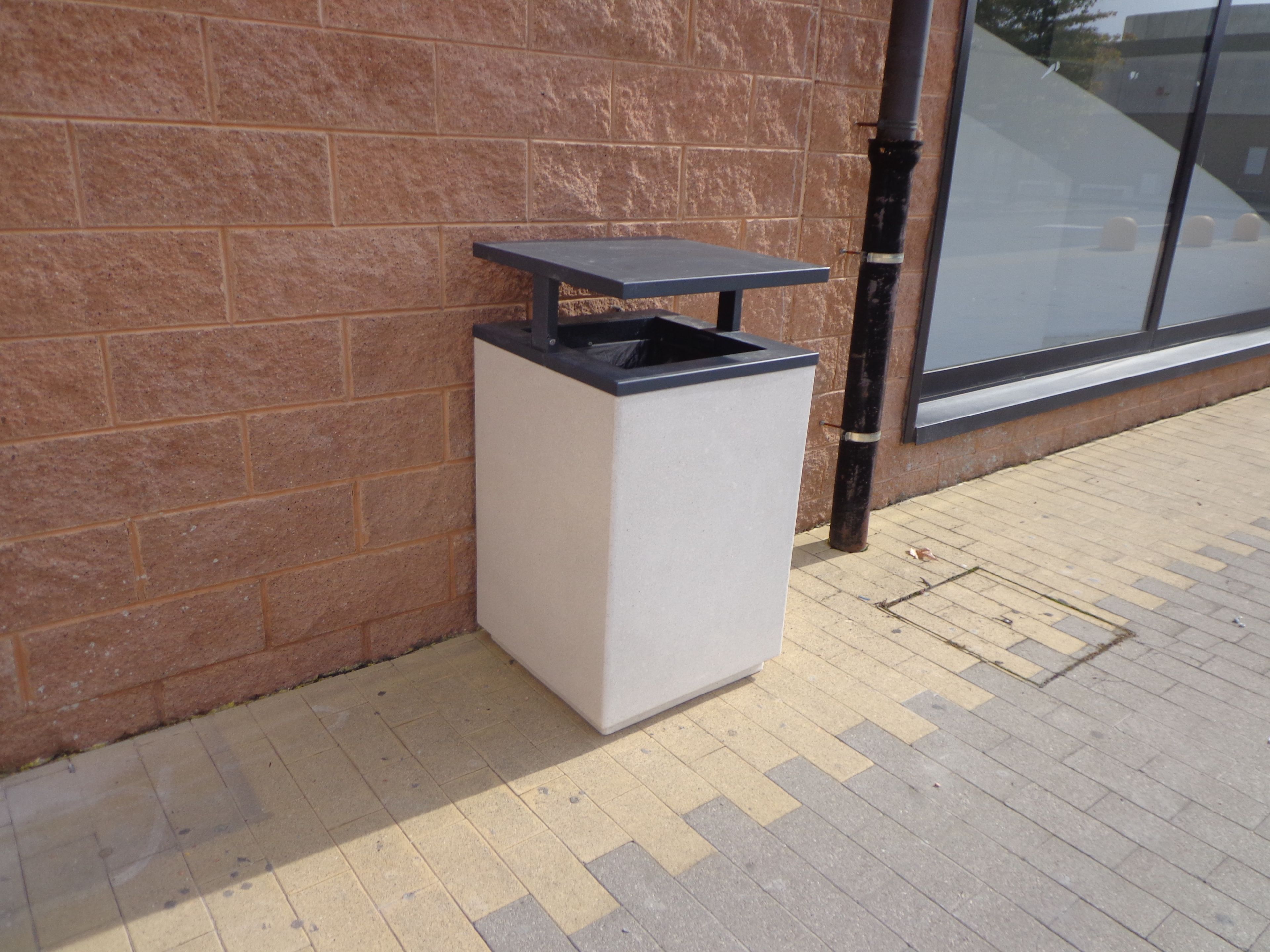 Наружные настенные стойки для мусора Viscio Urban Design SQUARE ARCH-00147313 - Вид №4