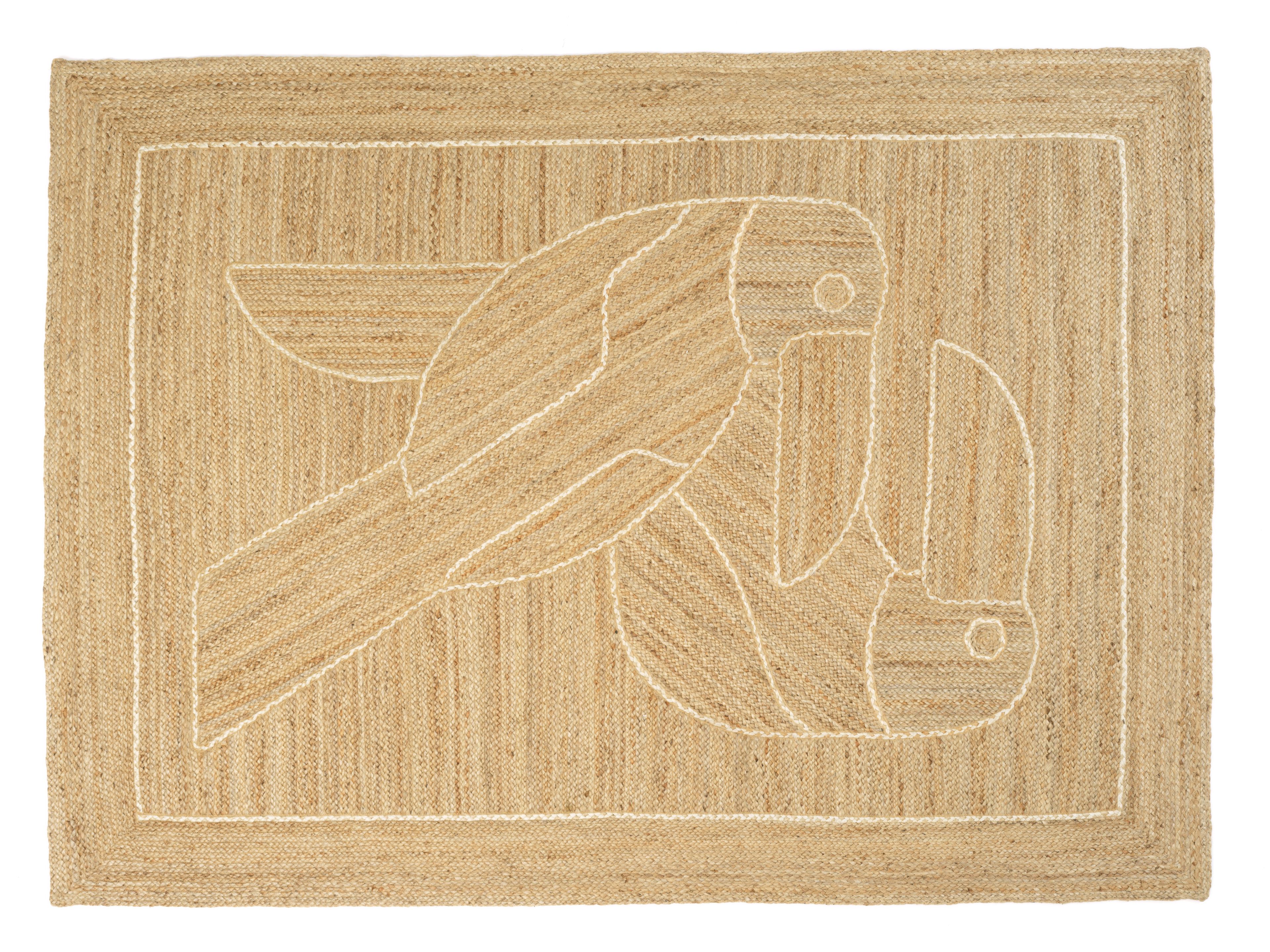 Коврик ручной работы из джута Élitis DIEGO ET FRIDA ARCH-00127909