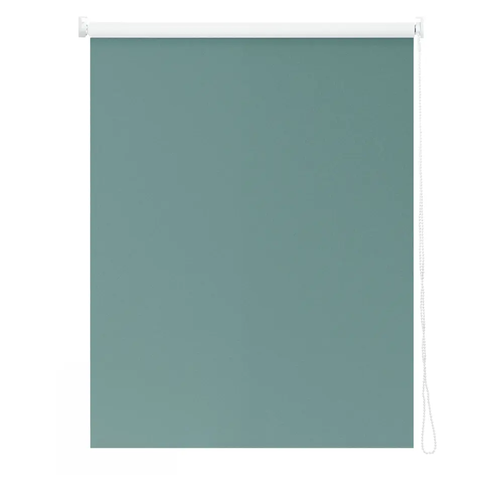Штора рулонная блэкаут Inspire Santos 70x160 см бирюзовая Celadon 2 STLM-2016856