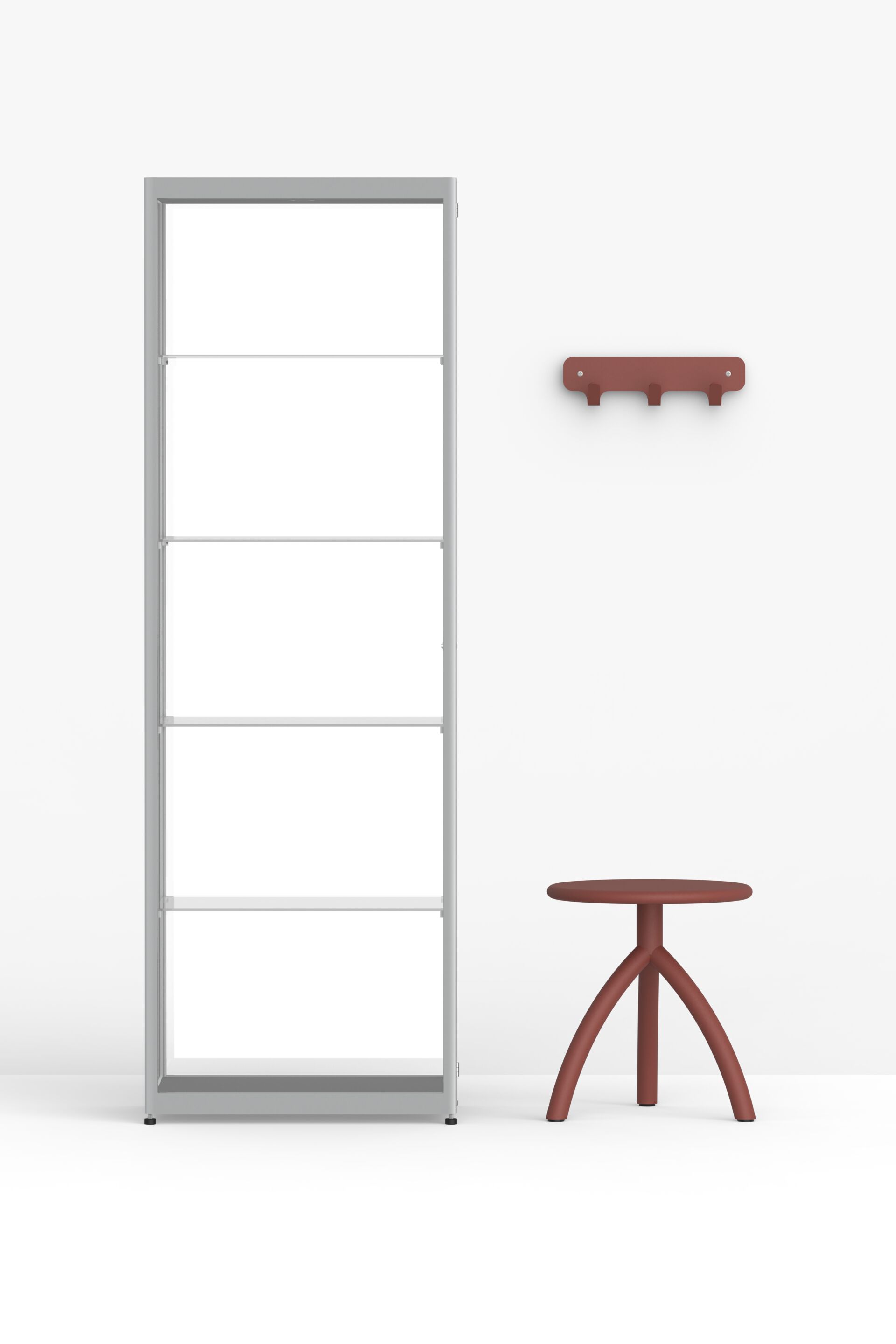 Алюминиевый табурет с порошковым покрытием FUNCTIONALS STOOL ARCH-00123495 - Вид №8