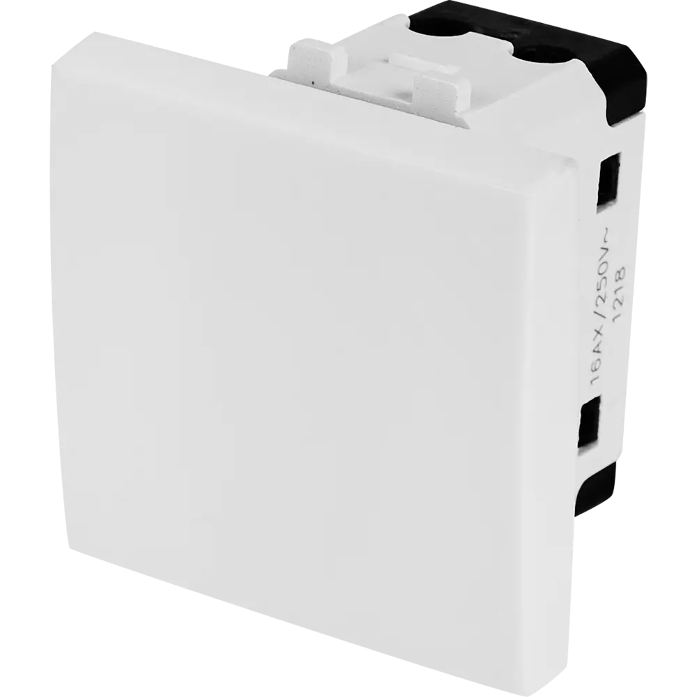 Выключатель Lexman встраиваемый одноклавишный для современного интерьера 88039824 STLM-1110839