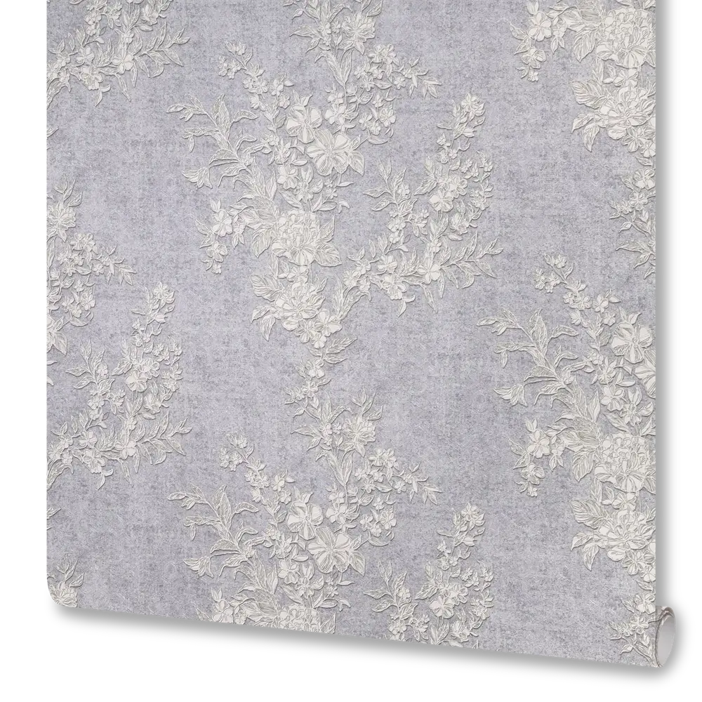 Обои флизелиновые Ateliero Martina фиолетовые 1.06 м 889397 STLM-2127812