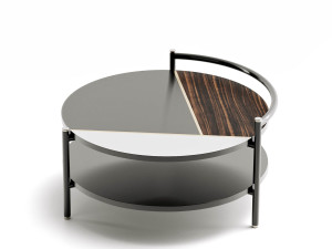 Деревянный журнальный столик для гостиной