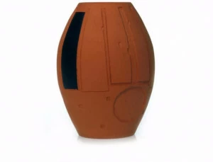 Kiasmo Терракотовая ваза в современном стиле Secret 2013kdvsec5