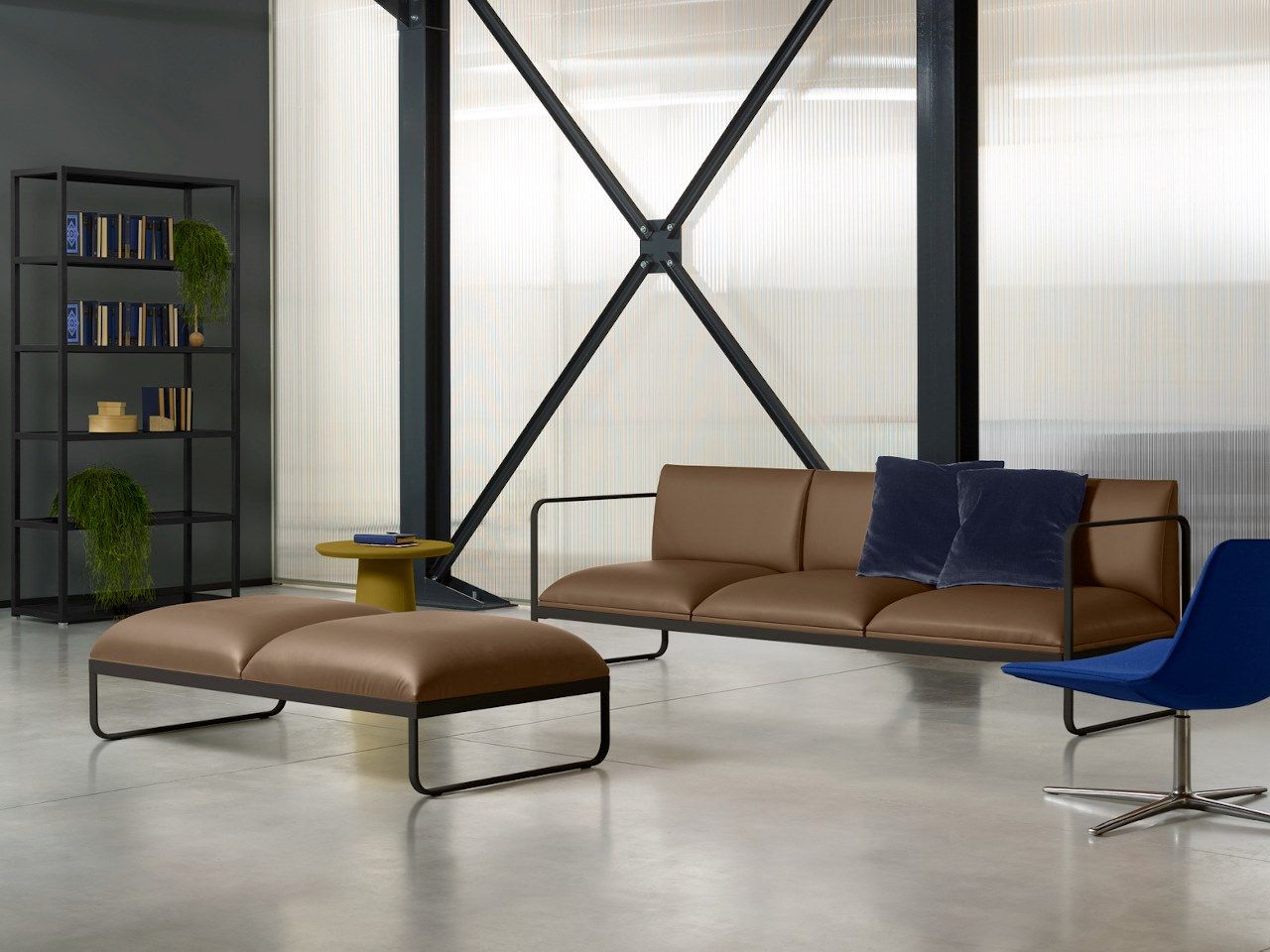 Кожаный диван Quinti Sedute Loft X ARCH-00134533 - Вид №7