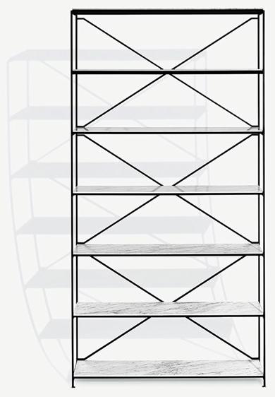MA/U STUDIO Полка из стали с порошковым покрытием R.i.g sun-id-1365309 - Вид №10