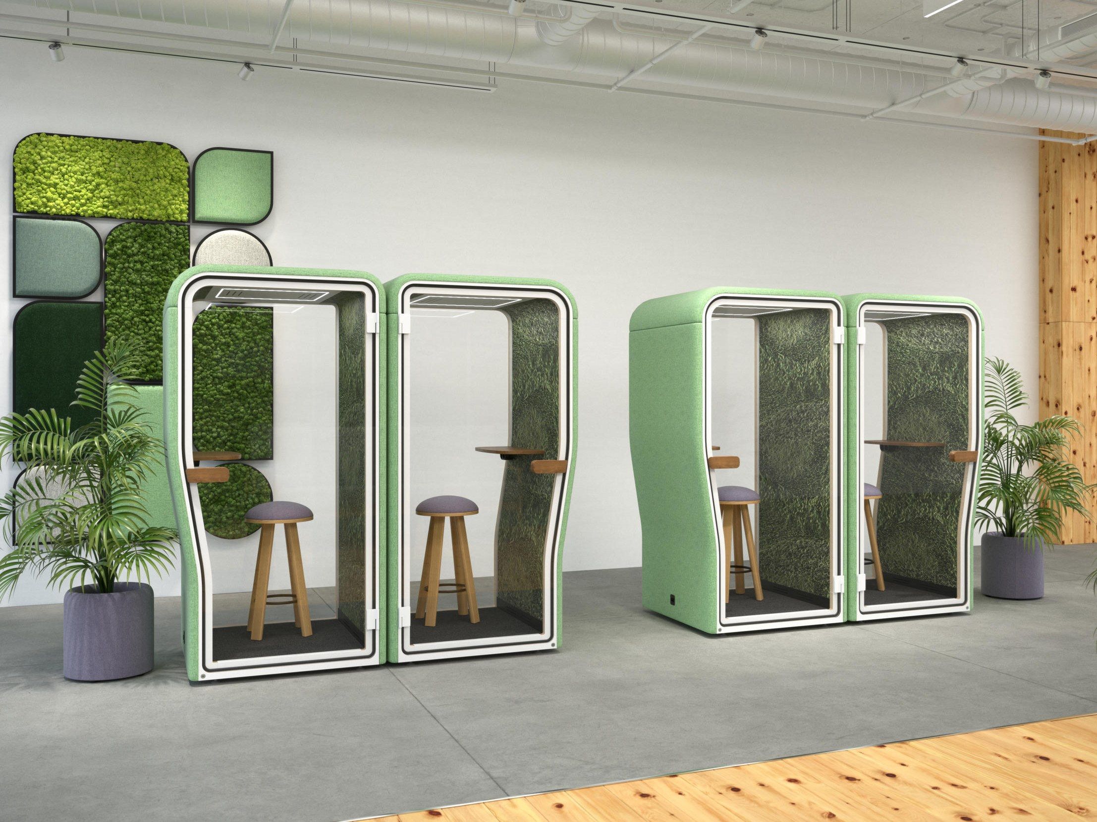 Одноместный акустическая офисная кабина BuzziSpace BuzziNest ARCH-00066114 - Вид №1
