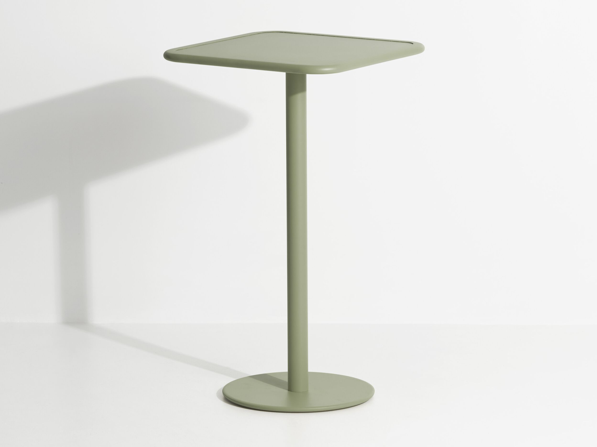 Высокий квадратный алюминиевый садовый стол с порошковым покрытием Petite Friture выходные ARCH-00039748 - Вид №19