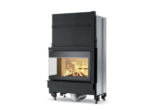 Угловой дровяной камин класса A+