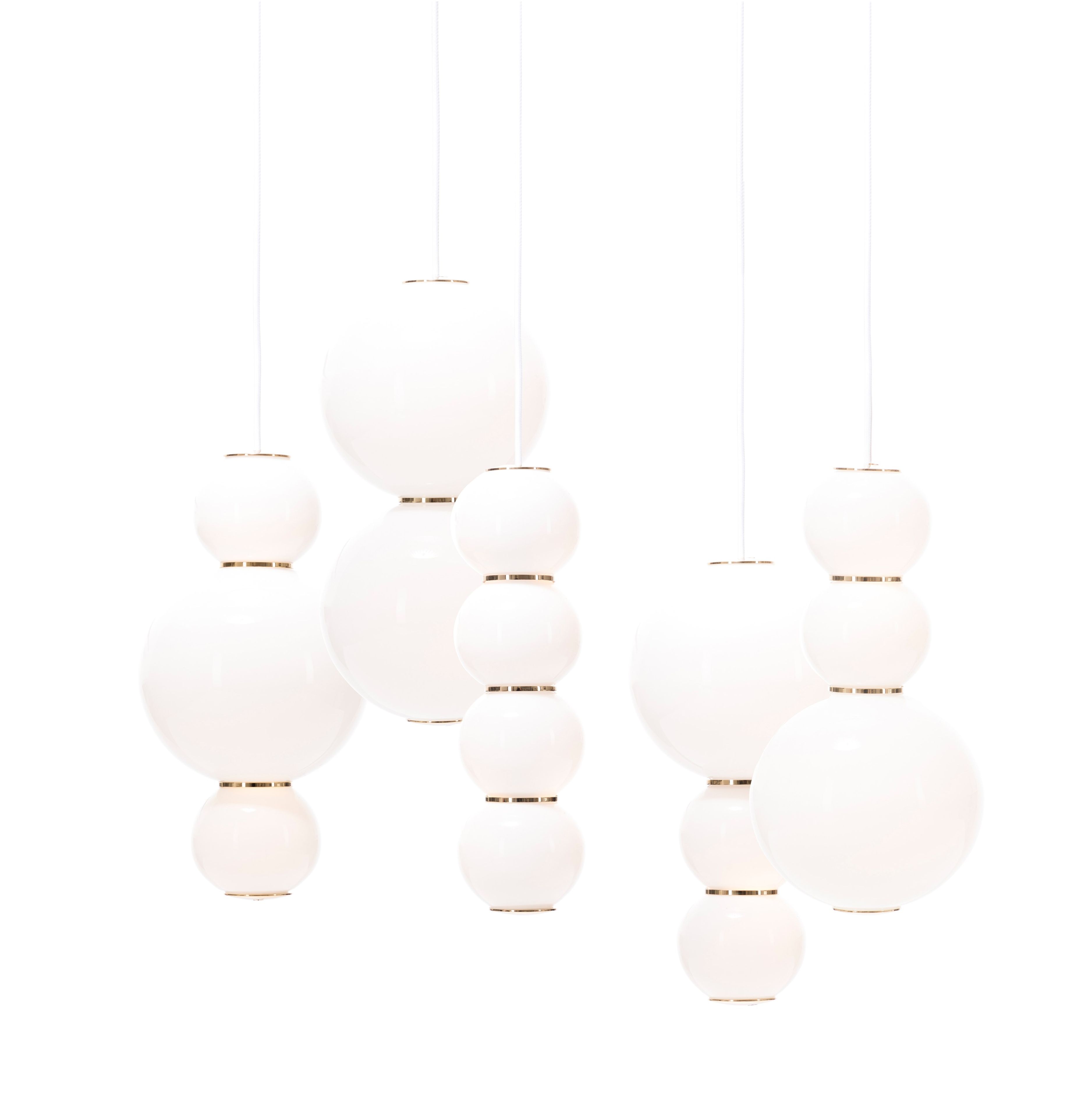 Стеклянный светодиодный подвесной светильник Formagenda ARCH-00140681 - Вид №2