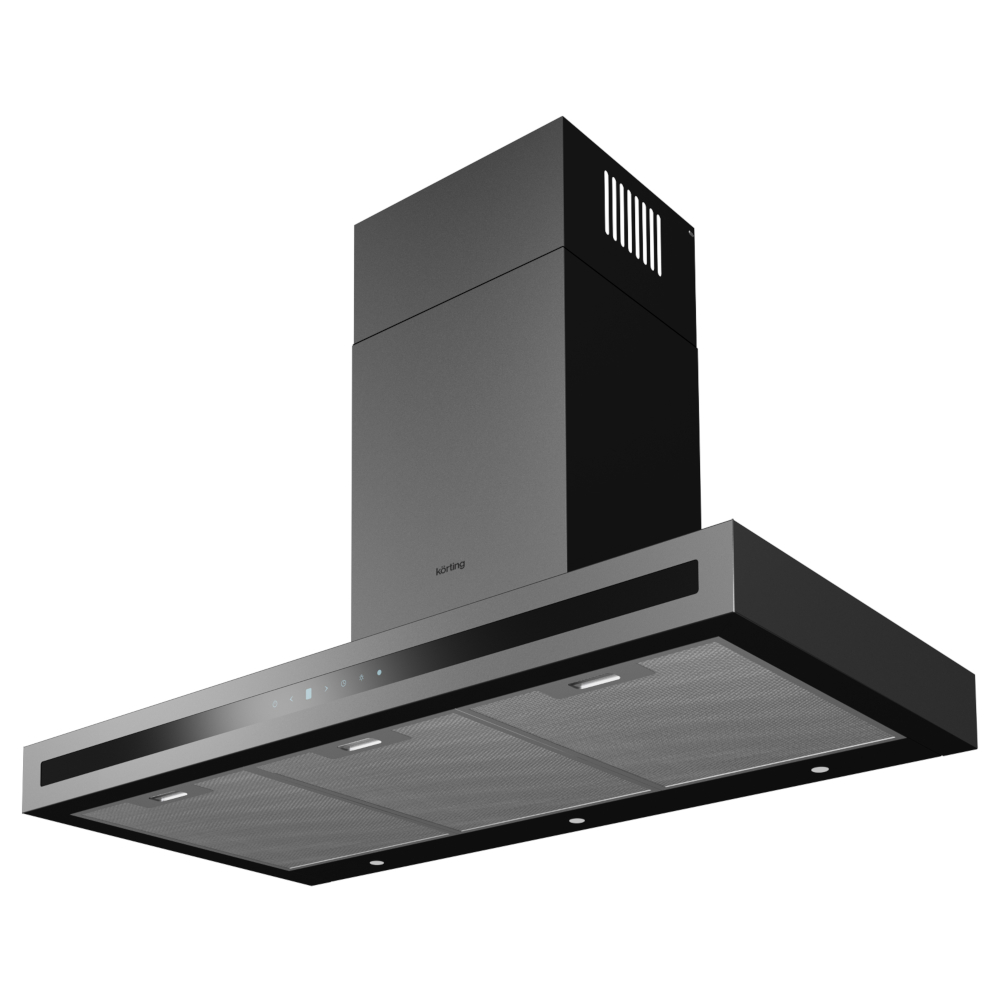 8194904 Вытяжка каминная Korting KHC 9877 N черный/черный STDN-0023800
