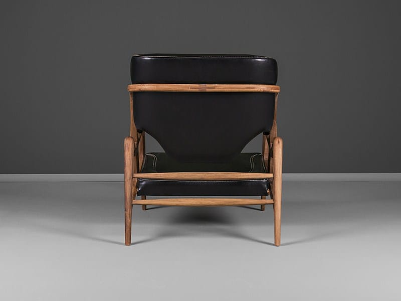 Кожаное кресло с подлокотниками с высокой спинкой HOOKL und STOOL Tisa ARCH-00080724 - Вид №2