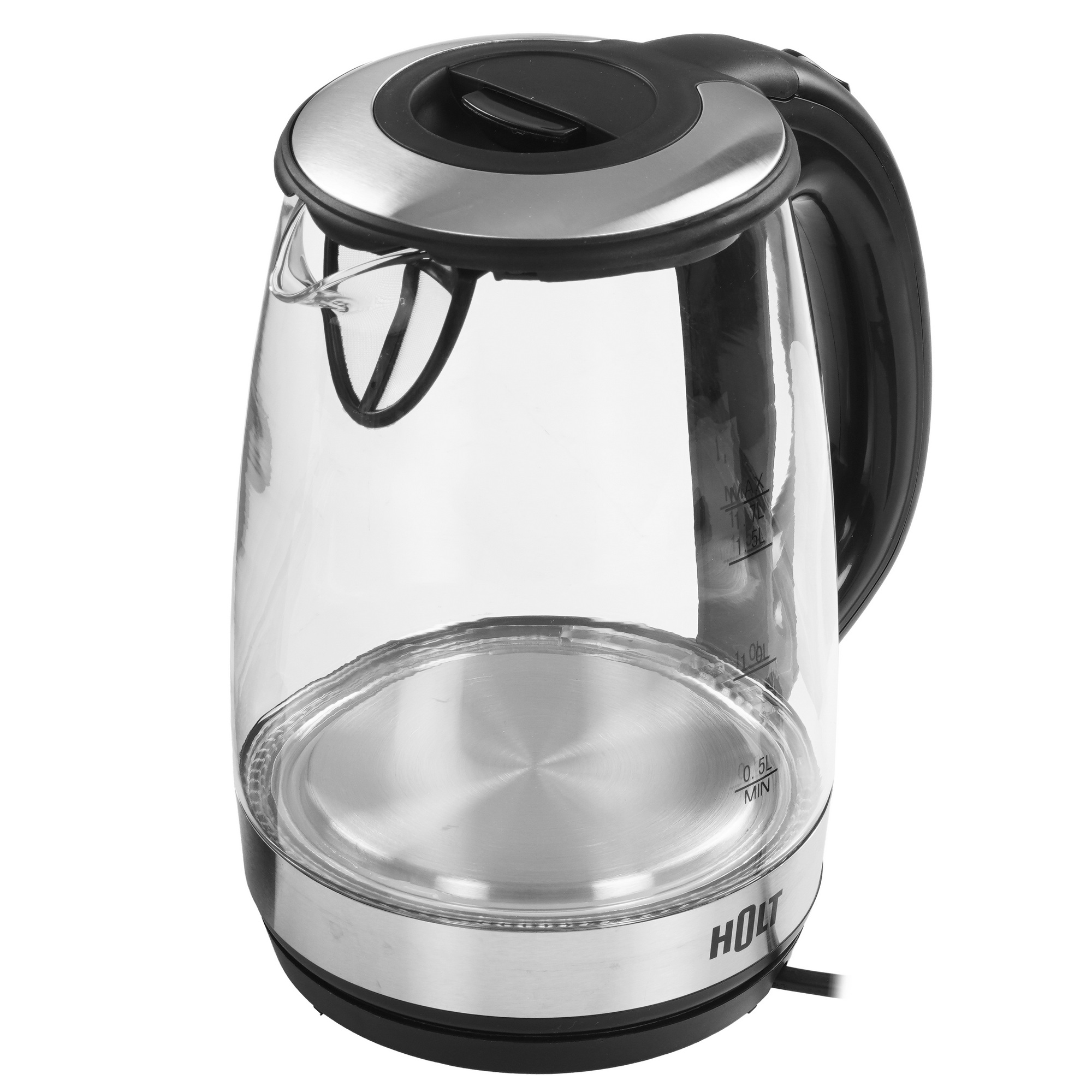 9283437 Электрочайник Holt HT-KT-009 серебристый STDN-0020845 - Вид №2