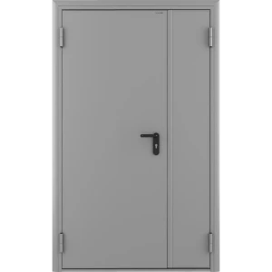Дверь техническая 1350x2050 мм левая цвет светло-серый RAL7035