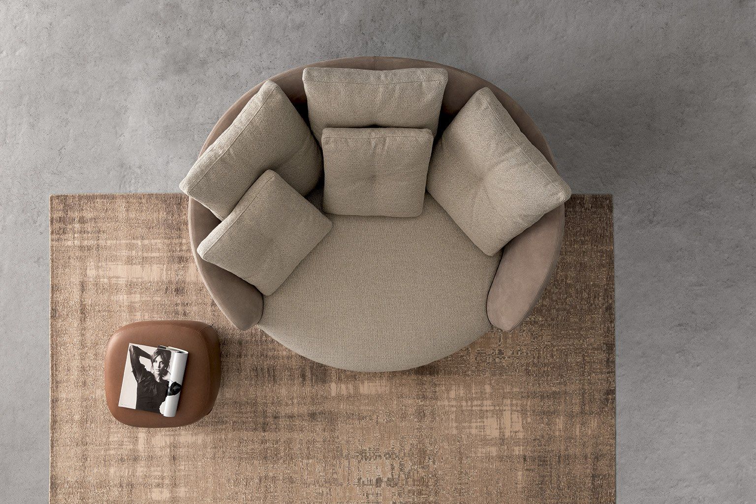 Тканевое кресло VALENTINI Ethos ARCH-00096790 - Вид №4