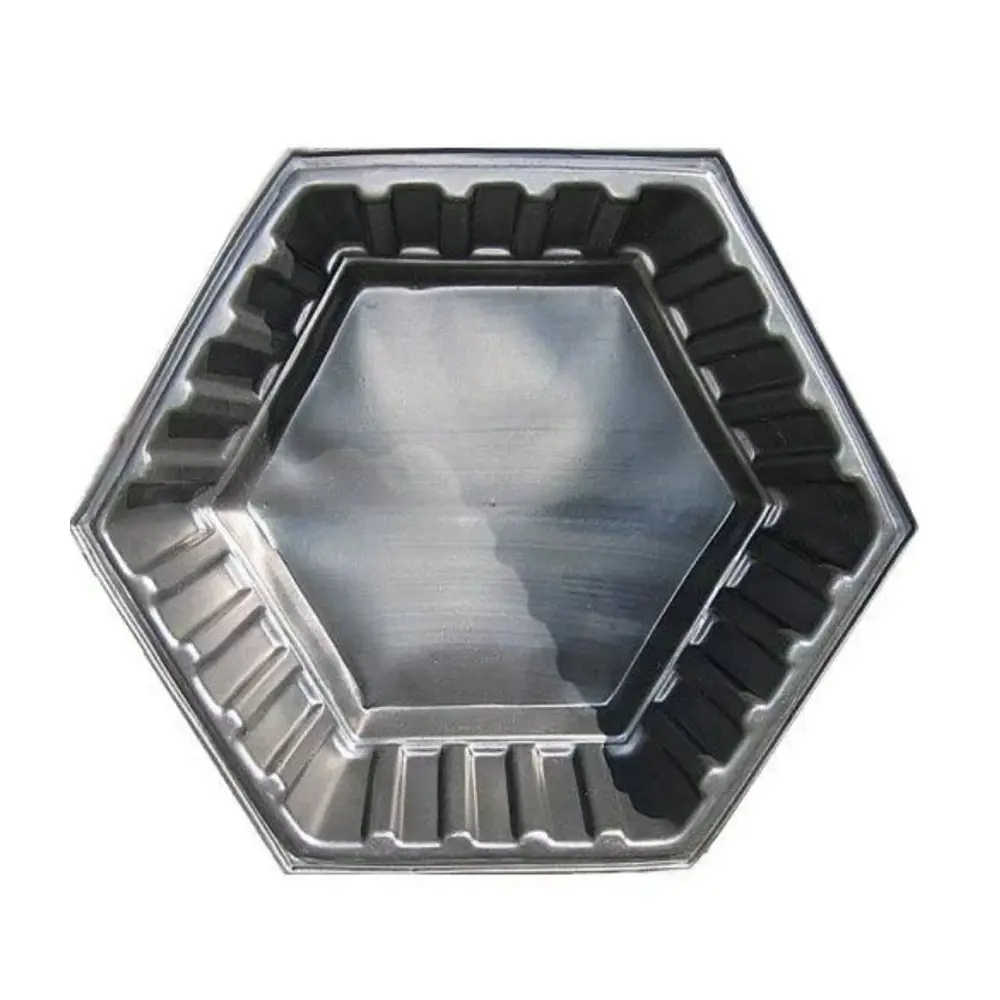 Клумба садовая Ромб большой 90x90x29 см цвет черный Santreyd STLM-2211206