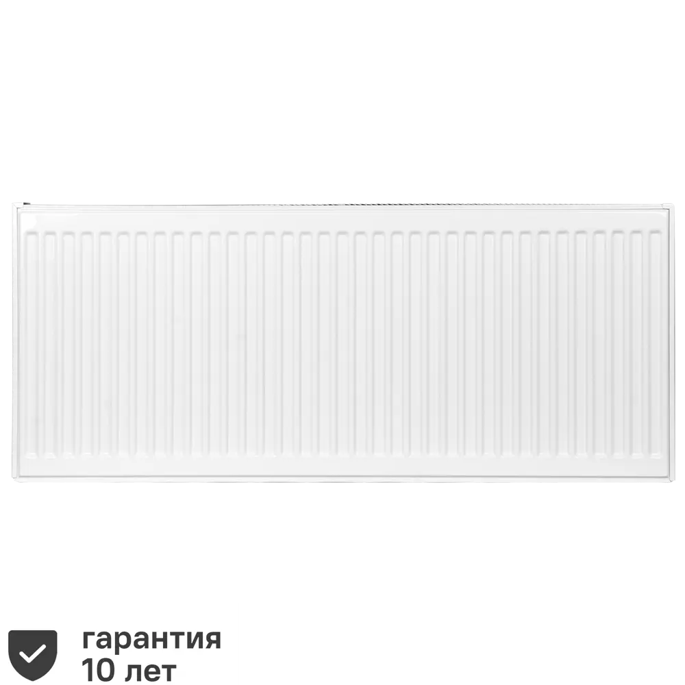 Радиатор Alecord панельный 22 500х1200 мм боковое подключение сталь цвет белый STLM-2078616