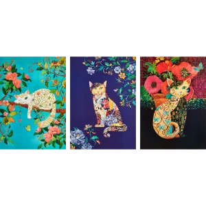 Постер КотАрт 50x70 см 3 шт.